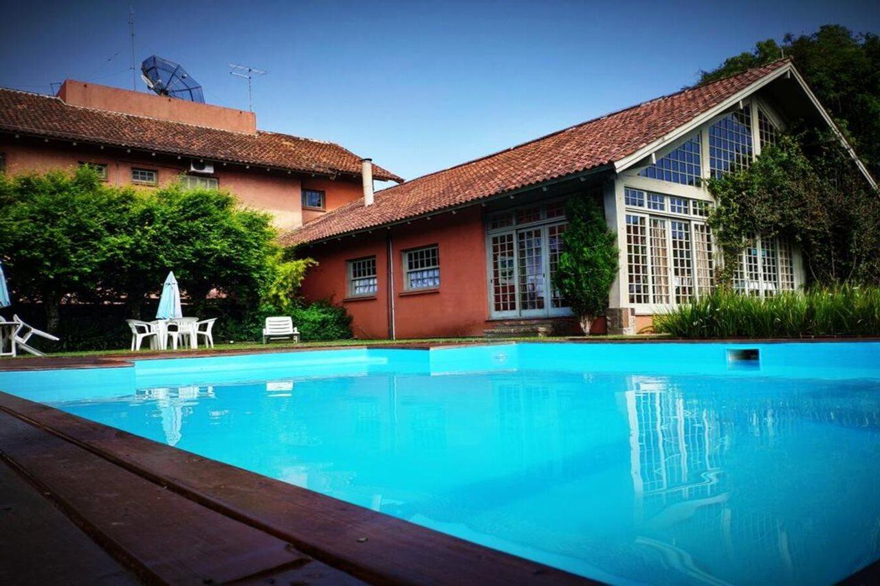 Pousada Casa Rosa Canela Bagian luar foto