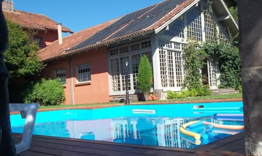 Pousada Casa Rosa Canela Bagian luar foto