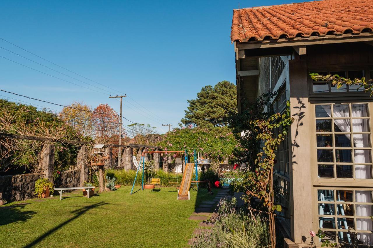Pousada Casa Rosa Canela Bagian luar foto