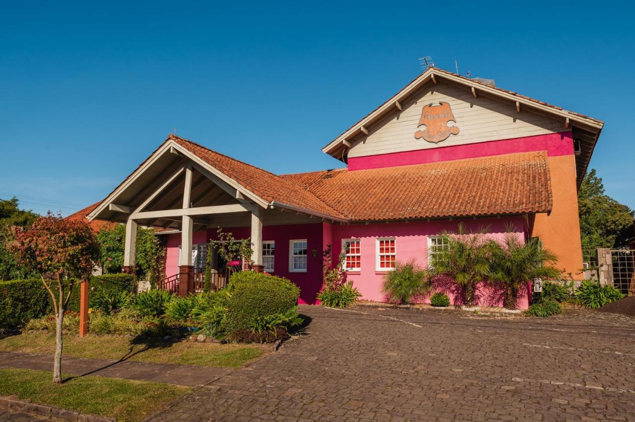Pousada Casa Rosa Canela Bagian luar foto