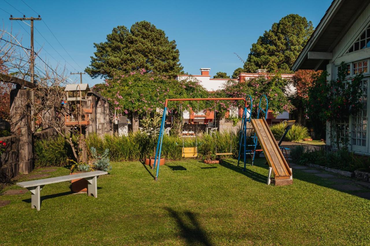 Pousada Casa Rosa Canela Bagian luar foto