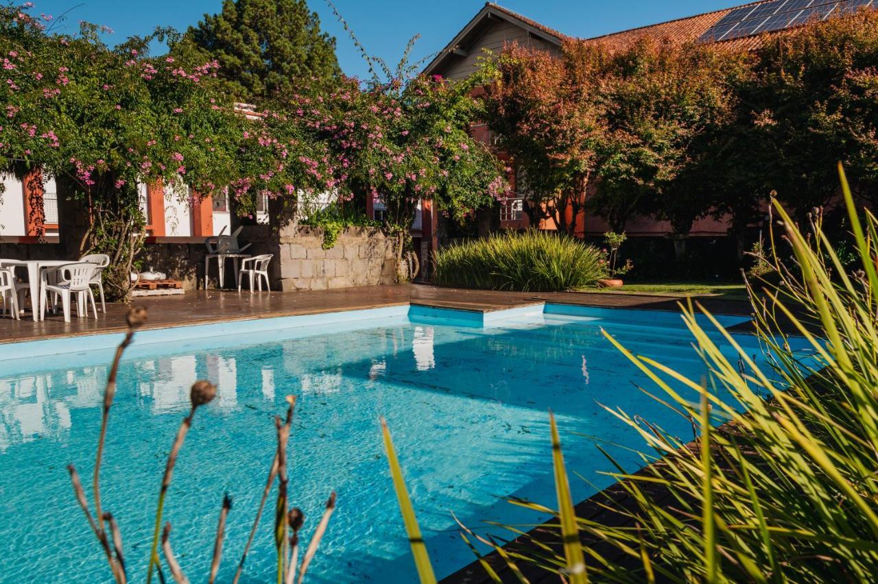 Pousada Casa Rosa Canela Bagian luar foto