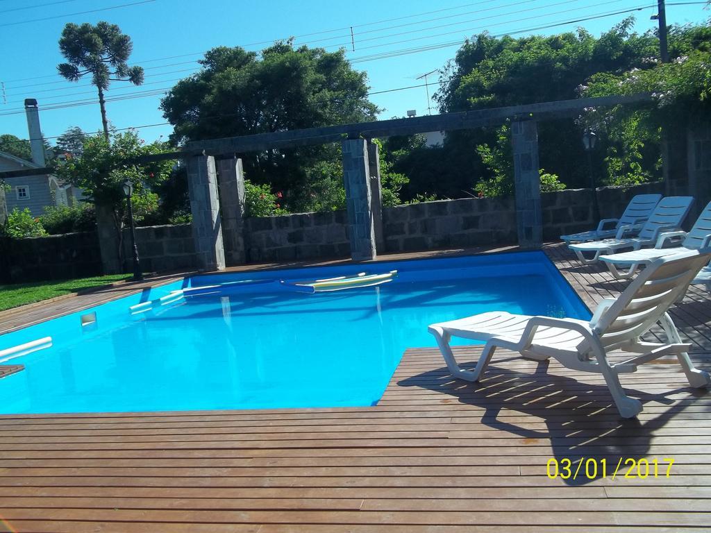 Pousada Casa Rosa Canela Bagian luar foto